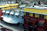 Solar power at the Gold Dust Apartments